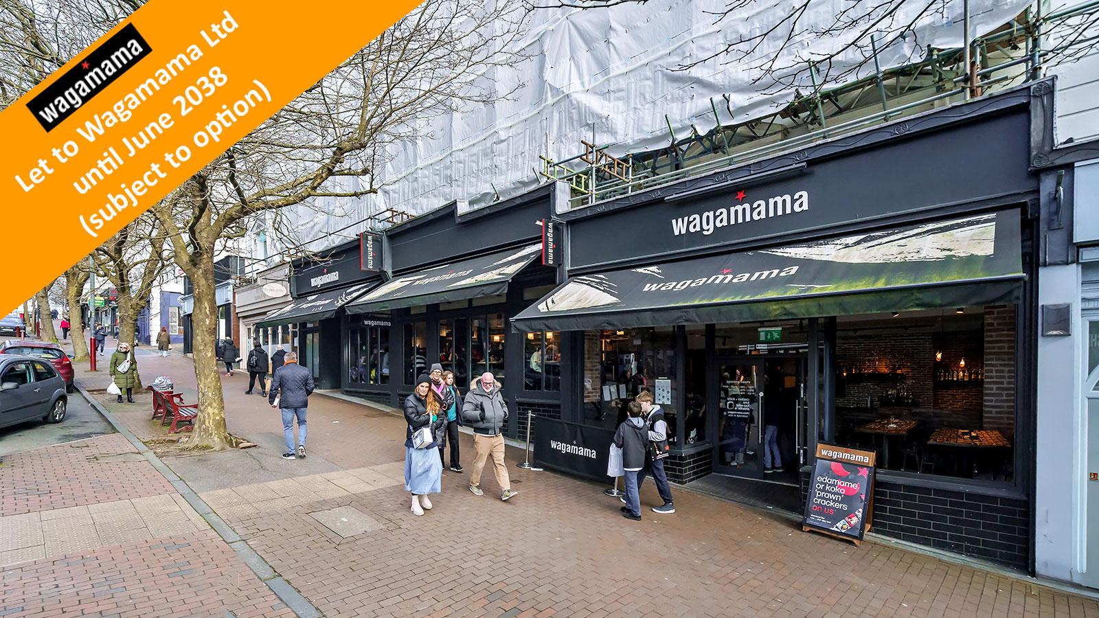 Wagamama<br>52-58 Mount Pleasant<br>Royal Tunbridge Wells<br>Kent<br>TN1 1RB